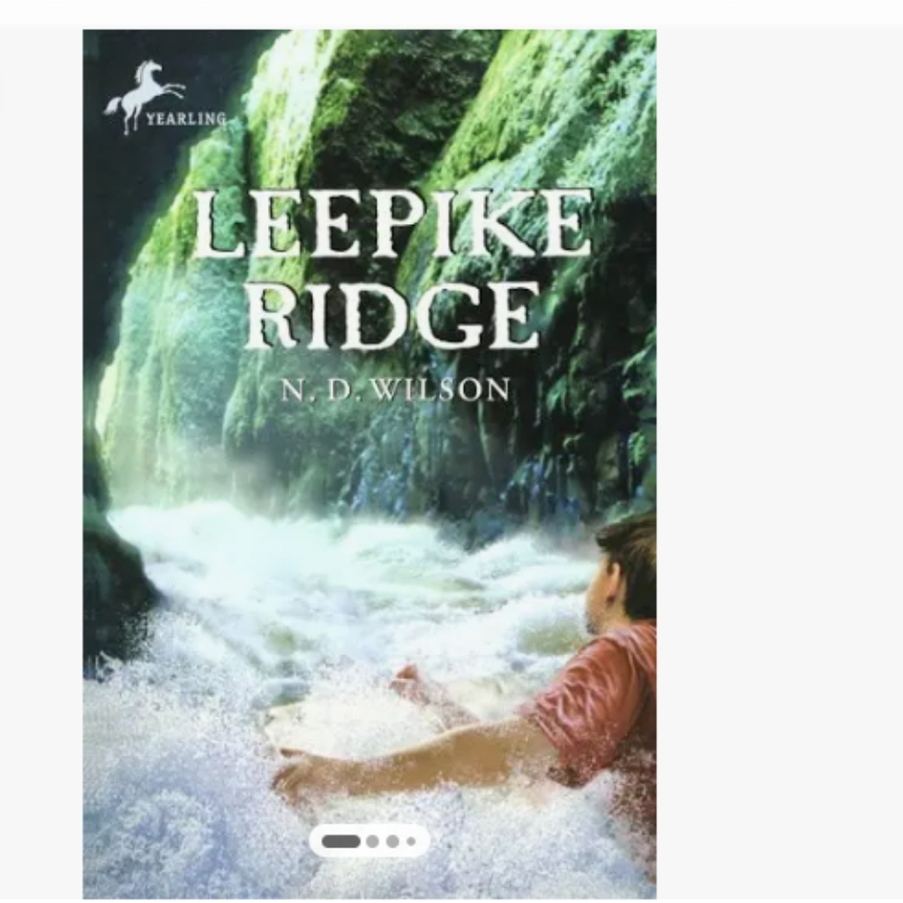Leepike Ridge Book - Green and White Cover